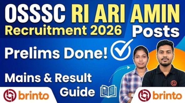 OSSSC RI ARI Amin Recruitment 2026 — 5012 Posts, Prelims Done, Mains & Result Guide