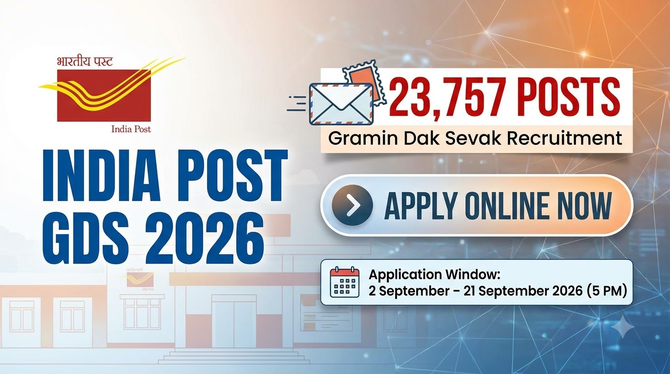 India Post GDS 2026 — 23,757 Posts, Apply Online, Merit List, Salary & Document Verification