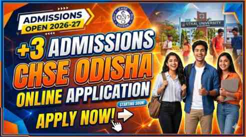 +3 CHSE 2026 - Admission