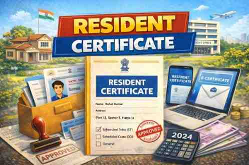 Resident Certificate